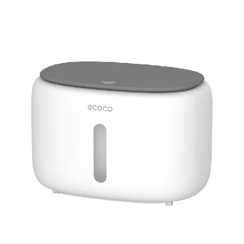 Ecoco Paper Tissue Boxes Plastic Storage Singlelayer Simple Tissue Box.