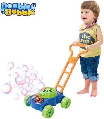Bubble Lawn Mower for Toddlers with Music and Bubbles