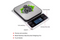 Aerbes AB-J168 Stainless Steel Scale 10kg/0,01g