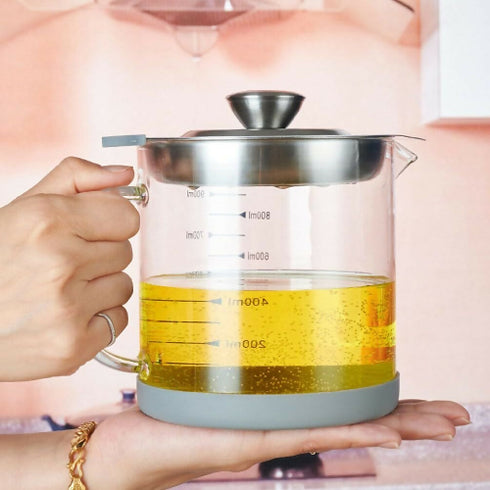 Heat Resistant Glass Oil Filter