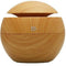 LED Ultrasonic USB Aroma Diffuser-Light Brown