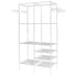Heavy Duty Garment Rack Adjustable Wire Shelving Clothes Rack