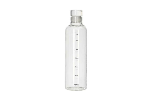 500ml Large Capacity Glass Bottle With Time Marker