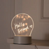 3D creative visualization lamp