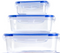 3Pieces Crisper Box Food Container | Food Saver