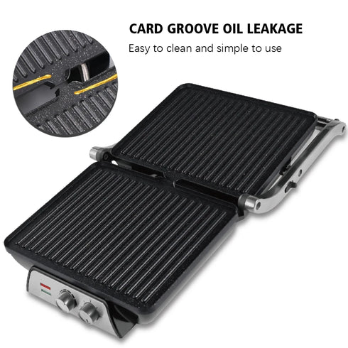 High Quality Household Electric Steak Grill Pan Panini Press Sandwich Maker