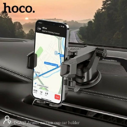 DCA17 Suction Cup Armor Car Smart Phone Holder