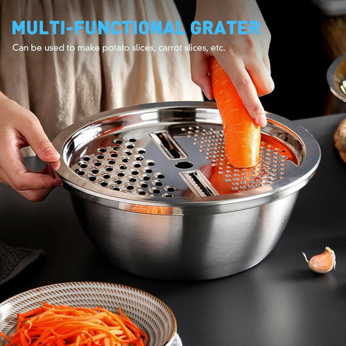 Multifunctional Stainless steel Basin 28cm