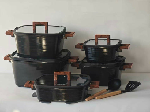 15-Pieces Non-stick Cookware Set