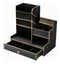 Compartments wood multi function organizer