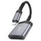 2 in 1 lightning to SD/TF OTG Card Reader Metal Shell Compatible with iPhone