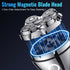 5D Egg Shaped Floating Head Shaver Waterproof Electric Shaver