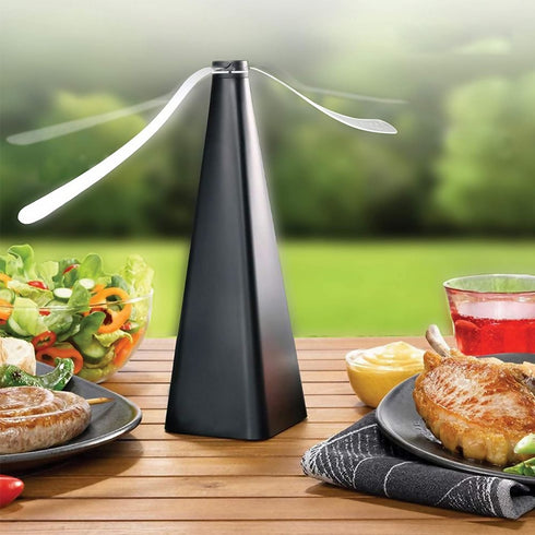 Safe & Chemical Free Fly Repellent Fan - Set of 4