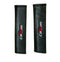 2 Black Car Seat Belt Cover Pads