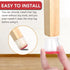 8 Pieces of Stretchable Universal-Fit Furniture Legs Slider & Floor Protectors