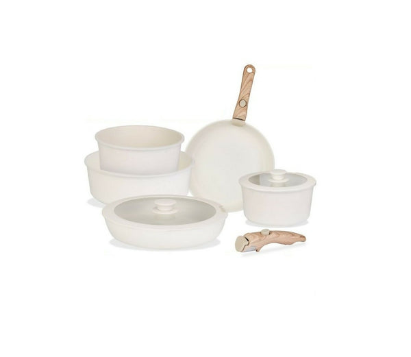 9Pcs Nonstick Cookware Set Aluminum Alloy Pots and Pans