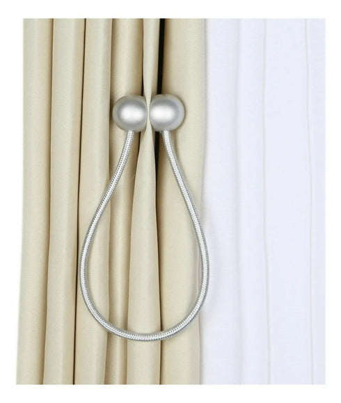 Magnetic Curtain Tieback -Grey
