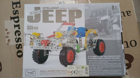 Assembly Intelligent Jeep Assembly Toys Series