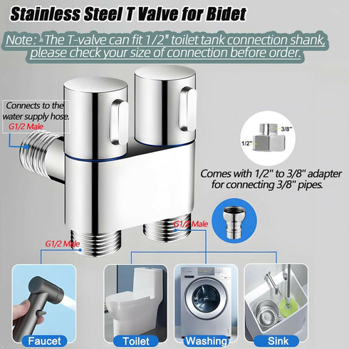 Stainless steel toilet bidet spray gun series CY9717031