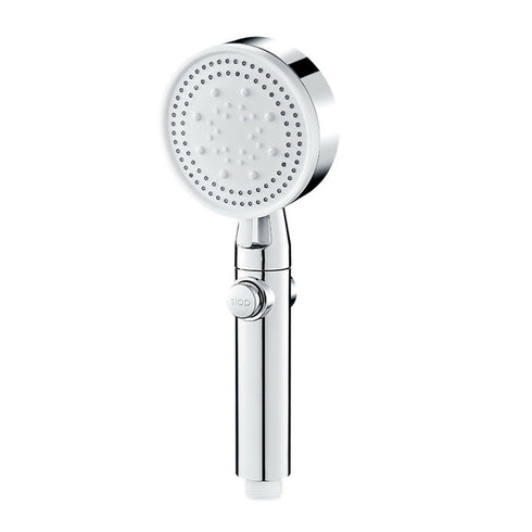 High Pressure Shower Head One-key on/Off Switch Pack Of 2