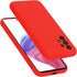 Liquid Silicone Back Case For Samsung Galaxy A23 - Red