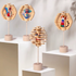 Funny Children Wooden 10 Styles Animal Rotating Toy Release Stress Educational Decompression Toys