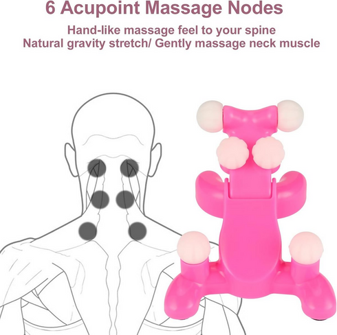 Neck Massager Pressure Device Cervical Spine Alignment Pain Relief