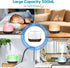 500ml Aromatherapy Humidifier Diffuser with Remote & 7 RGB Lights & Timer
