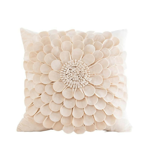 Petal Velvet Decorative Cushion Cover High Quality Custom Pillow