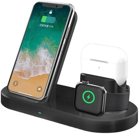 AB-SJ06 Wireless Charger For IOS, iWatch, Air pods, Android 3 In 1 25W