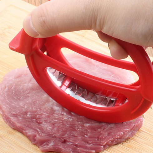 Professional Meat Tenderizer with 48 Stainless Steel Ultra Sharp Blades