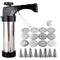 Stainless Steel Cake Cream Decorating Gun Set