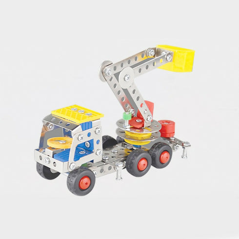 Metal construction set "Spetsavto" (287 pieces) in a box