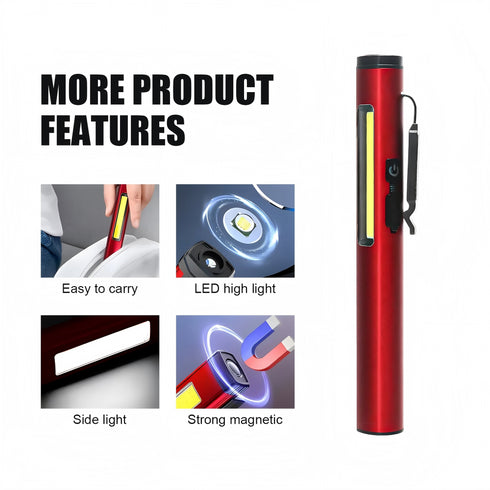 Rechargeable Pen Flashlight