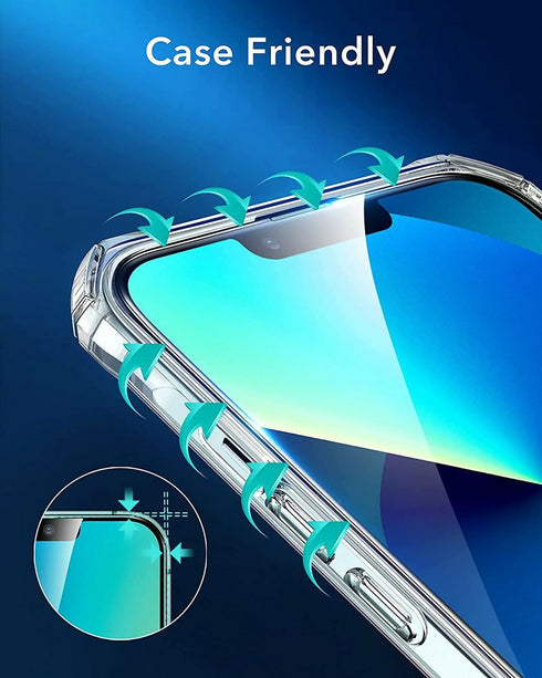 9D Tempered Glass - iPhone 12 Pro Max- Screen Protector - Black