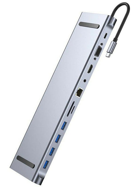 USB Type-C To 11-in-1 USB Hub Adapter