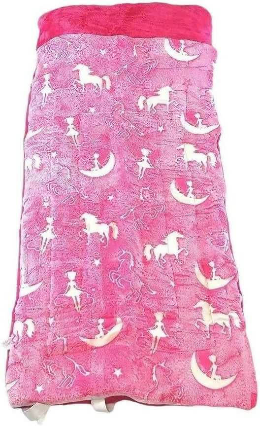 Children's Warm Anti-Kicking Sleeping Bag Can Light Up