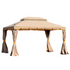 Tent House for Terrace , Garden with All 4 Sides Retractable Double Curtain with Zipper