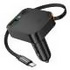 Guardian car charger with retractable cable
