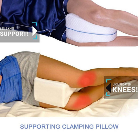 Memory Foam Leg Pillow Knee Support For Pain Relief