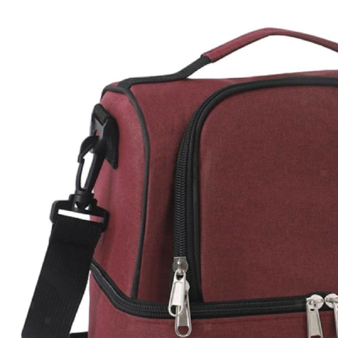 Lunch Box Bag Shoulder Strap Organizer