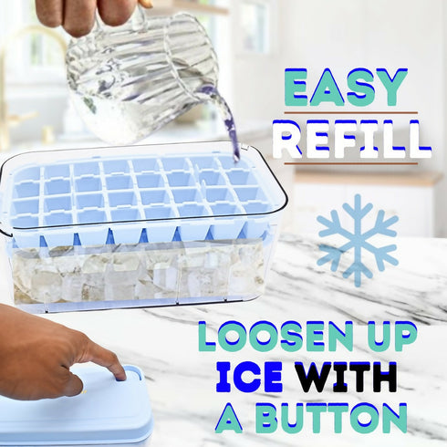 Ice Cube Tray with Lid