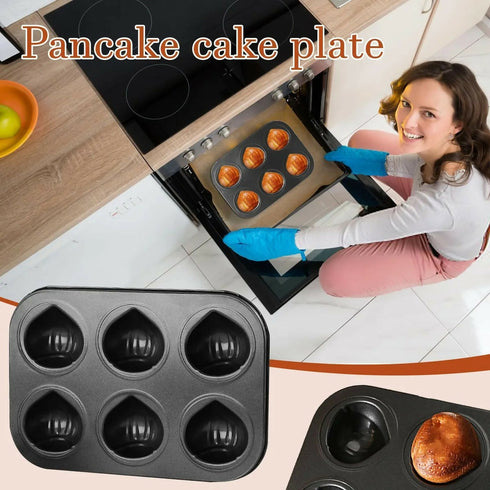 ZJ-004 6-Hole Chestnut Baking Pan