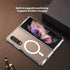 Magnetic Clear Case Compatible with Samsung Galaxy Z Fold 4