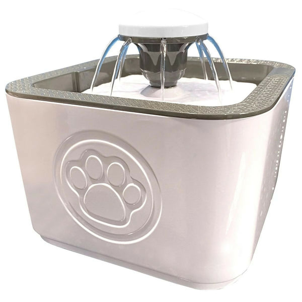 Pet Water Fountain in White