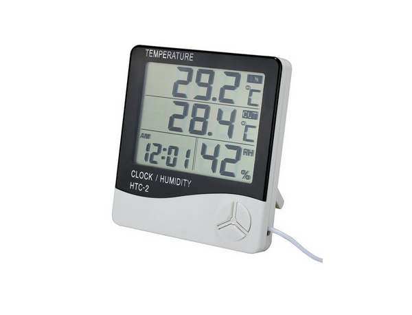 Temperature & Humidity Monitor Alarm Clock