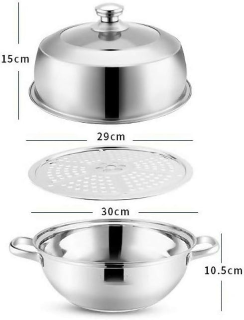 stainless steel steamer pot