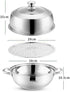 stainless steel steamer pot