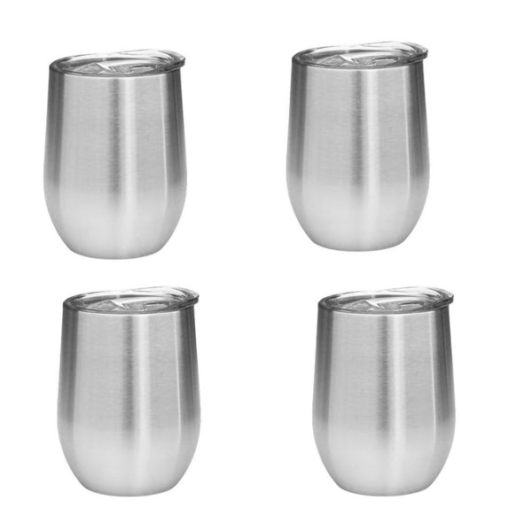 Unique Stainless Steel Wine Tumbler with Lid