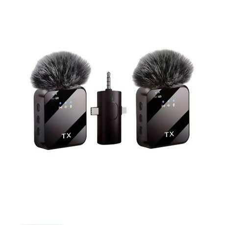 3 In 1 Wireless Microphone Suitable For Vlog Interviewing Live Vlog F11-2